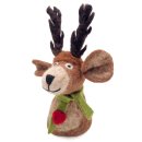 Egg Cozy Reindeer with Scarf