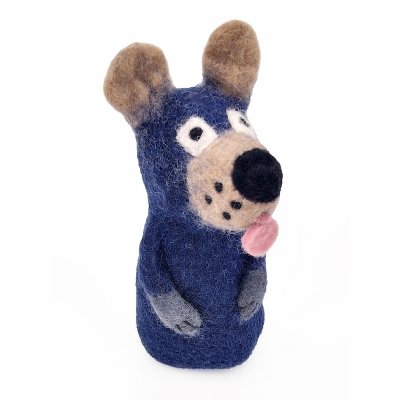 Egg Cozy Blue Dog