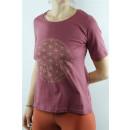 Bio-Baumwolle Blume des Lebens T-Shirt  4.4