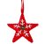 Felted Hanger Red Star