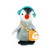 Eierwärmer Pinguin mit Tasche E-19