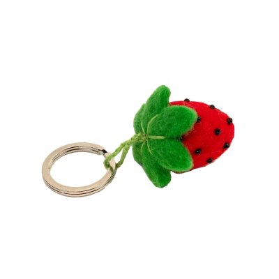 Schlüsselanhänger Erdbeeren 11.1