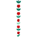 Lokta-Papier Dekokette Tulpen 3.2 rosa bunt