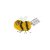Mini-Filzbeutel Tierchen - Biene 5.3