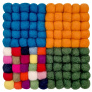 TUS 4 Quadrat 18 cm bunte Ecke