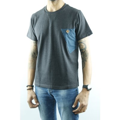 Bio-Baumwolle T-Shirt Sacculum, mit aufgesetzter Tasche 2.6