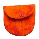 Filztäschchen Mini orange 11.3