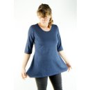 Tencel Halbarm-Shirt Ciosa1.5 blau XL