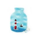 Wärmflaschenbezug klein Leuchtturm und Boot