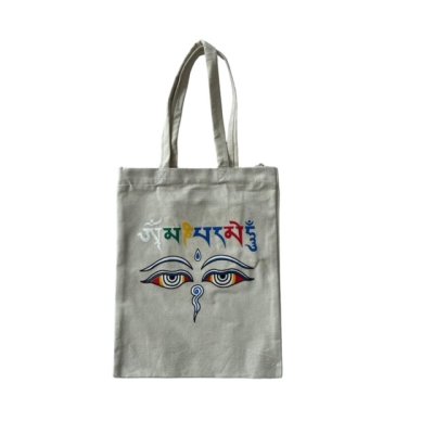 Canvas Tote Bag Buddhas Eye 5.4