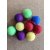 Deko-Filzkette Filzkugelkette rot/gelb/lila/grün Bonbon (4) 12.2