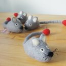 Haustier Filz-Spielzeug Filzmaus Mäuse 12.1