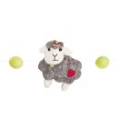 Felted Garland Sheep Green horiz.