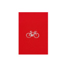 Bio-Baumwolle Bicycle Damenshirt 4.7 rot L