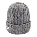 Woolen Hat Rib Knit with Turn-up