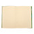 Lokta paper notebook gold effect green