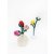 Felt flowers Rose 26 cm, unit 5 pcs